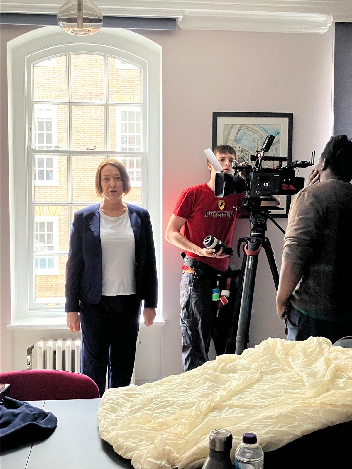 Trailer Filming for Johanna Thriller